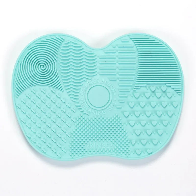 Silicone Brush Cleaner Cosmetic Make up Washing Brush Gel Cleaning Mat Foundation Makeup Brush Cleaner Pad Scrubbe Board