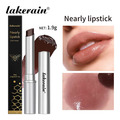 Long Lasting Moisturizing Lipstick Natural Lip Plumper Makeup Lip Plumping Gloss Cosmetics Exfoliating for Lip Care Product