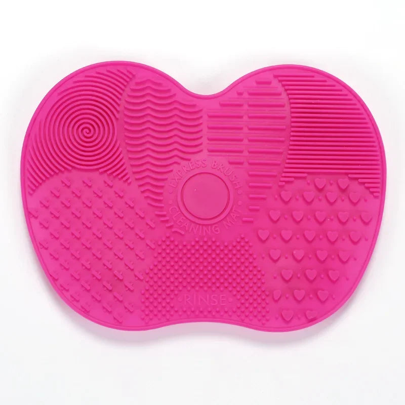 Silicone Brush Cleaner Cosmetic Make up Washing Brush Gel Cleaning Mat Foundation Makeup Brush Cleaner Pad Scrubbe Board
