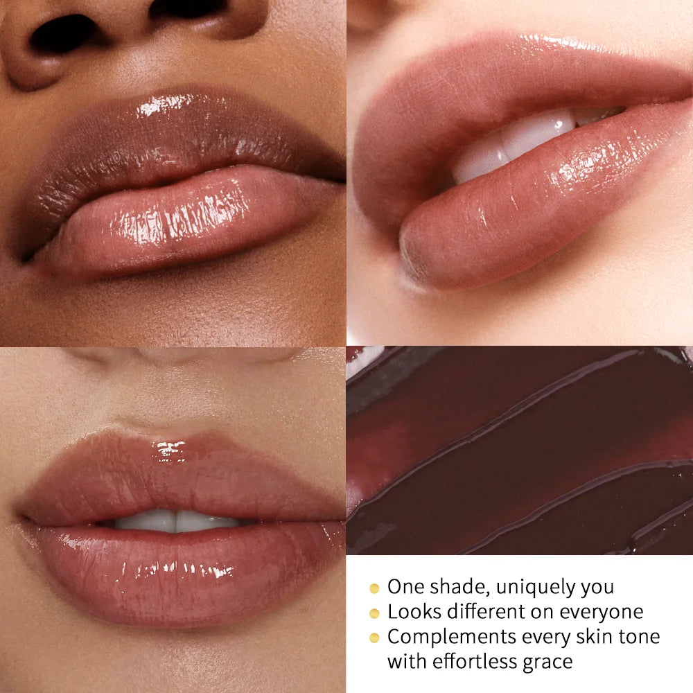 Long Lasting Moisturizing Lipstick Natural Lip Plumper Makeup Lip Plumping Gloss Cosmetics Exfoliating for Lip Care Product