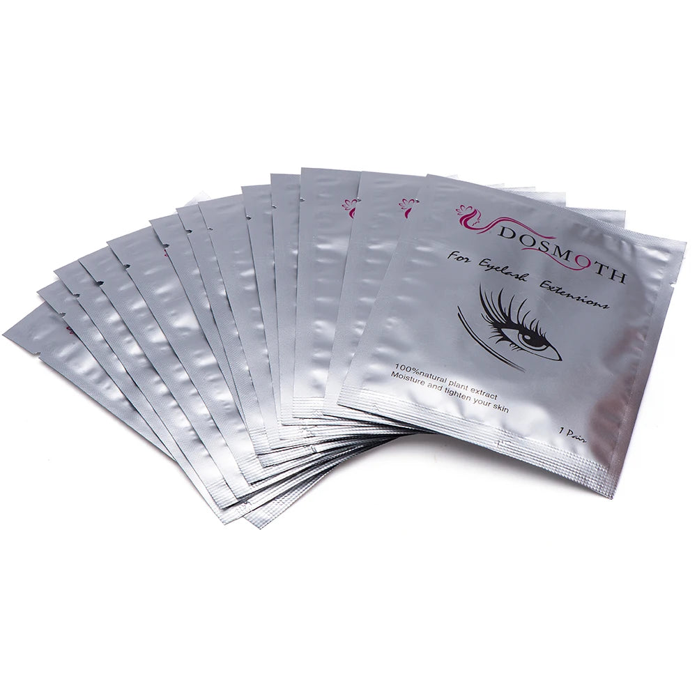 DOSMTOH High Quality Pads for Eyelash Extension Pads,Under Eye Gel Patches,Eye Patches Silk Eye Pad under Eyelash Pad