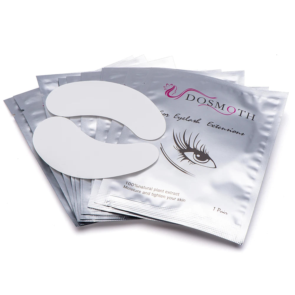 DOSMTOH High Quality Pads for Eyelash Extension Pads,Under Eye Gel Patches,Eye Patches Silk Eye Pad under Eyelash Pad