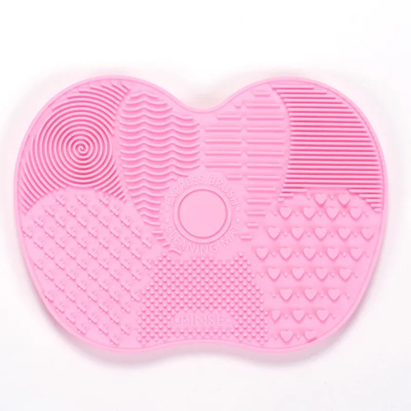 Silicone Brush Cleaner Cosmetic Make up Washing Brush Gel Cleaning Mat Foundation Makeup Brush Cleaner Pad Scrubbe Board