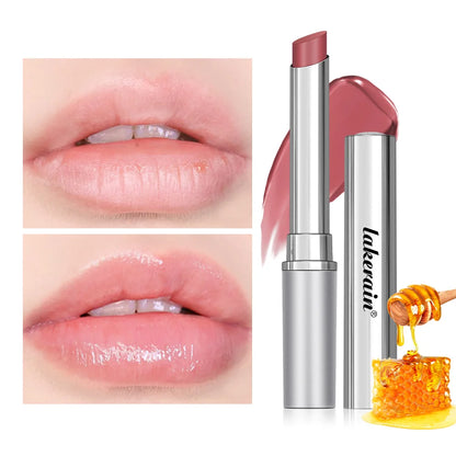 Long Lasting Moisturizing Lipstick Natural Lip Plumper Makeup Lip Plumping Gloss Cosmetics Exfoliating for Lip Care Product
