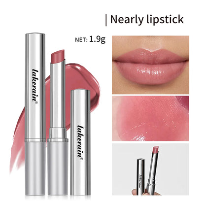 Long Lasting Moisturizing Lipstick Natural Lip Plumper Makeup Lip Plumping Gloss Cosmetics Exfoliating for Lip Care Product