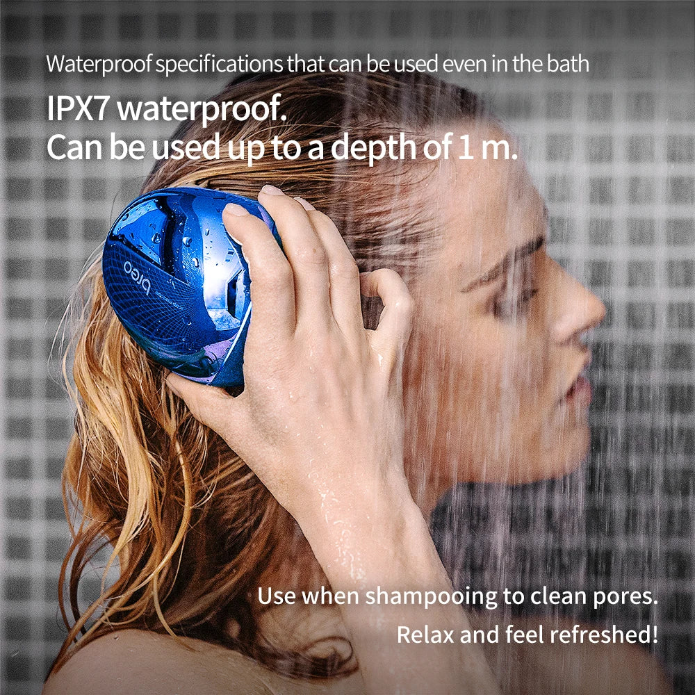 Scalp Mini Blue Scalp Massager Detangle Hair Relax
