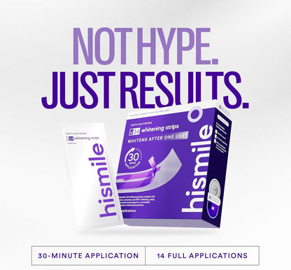 V34 Whitening Strips, Teeth Whitening Strips, Purple Tooth Whitening, Purple Whitening Strips, Tooth Stain Treatment, Combining Whitening and Colour Correction