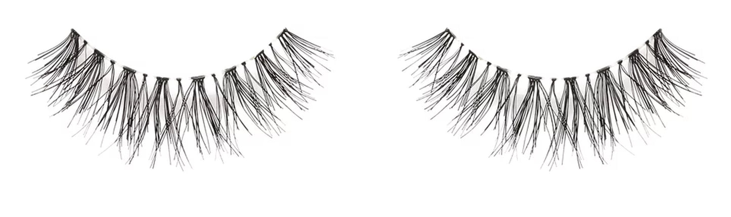 False Eyelashes, Wispies, 6 Pairs, Black