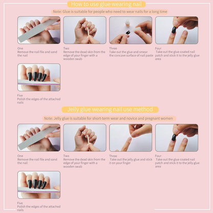 Almond Press on Nails，Almond Shape Press on Nails，Almond Nails Press On，Press on Nails Short Almond，White French Tip Fake Nails Pearl Design Almond Nails for Women Girls 24Pcs