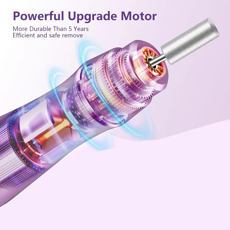 Professional Nail Drill Set Manicure Cutter Nail Equipment Nail Supplies Home Use Electric Nail Drill Machine Nail Grinder