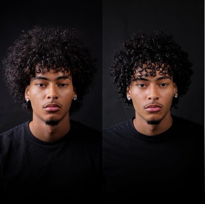 BASED Curl Mousse - Instant Volume & Definition with Flexible Hold - Lightweight Formula with Agave & Rice Protein - Non-Toxic, Silicone Free for All Curl Types (6.8 Fl Oz, Pack of 1)
